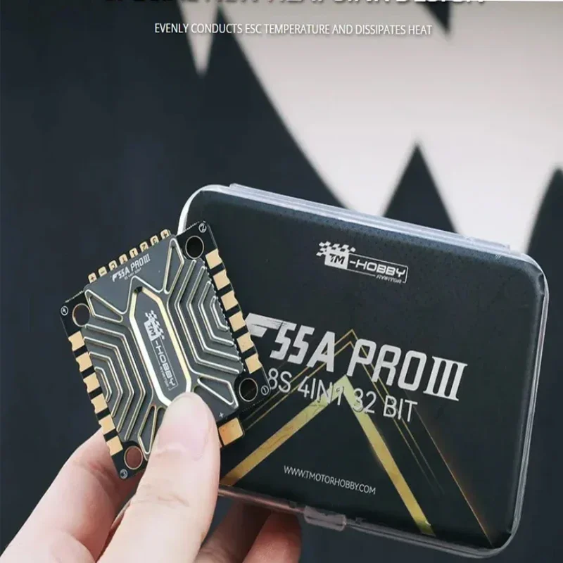 T-MOTOR F55A PRO III 6-8S 4IN1 ESC AM32 30.5x30.5mm for Long Range FPV Racing Drone RC Parts
