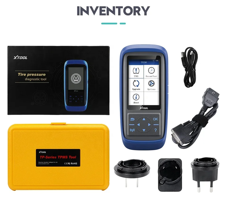 XTOOL TP150 Auto TPMS Sensor Reifendruck Überwachung System Auto Diagnose Werkzeug 315 & 433 MHZ