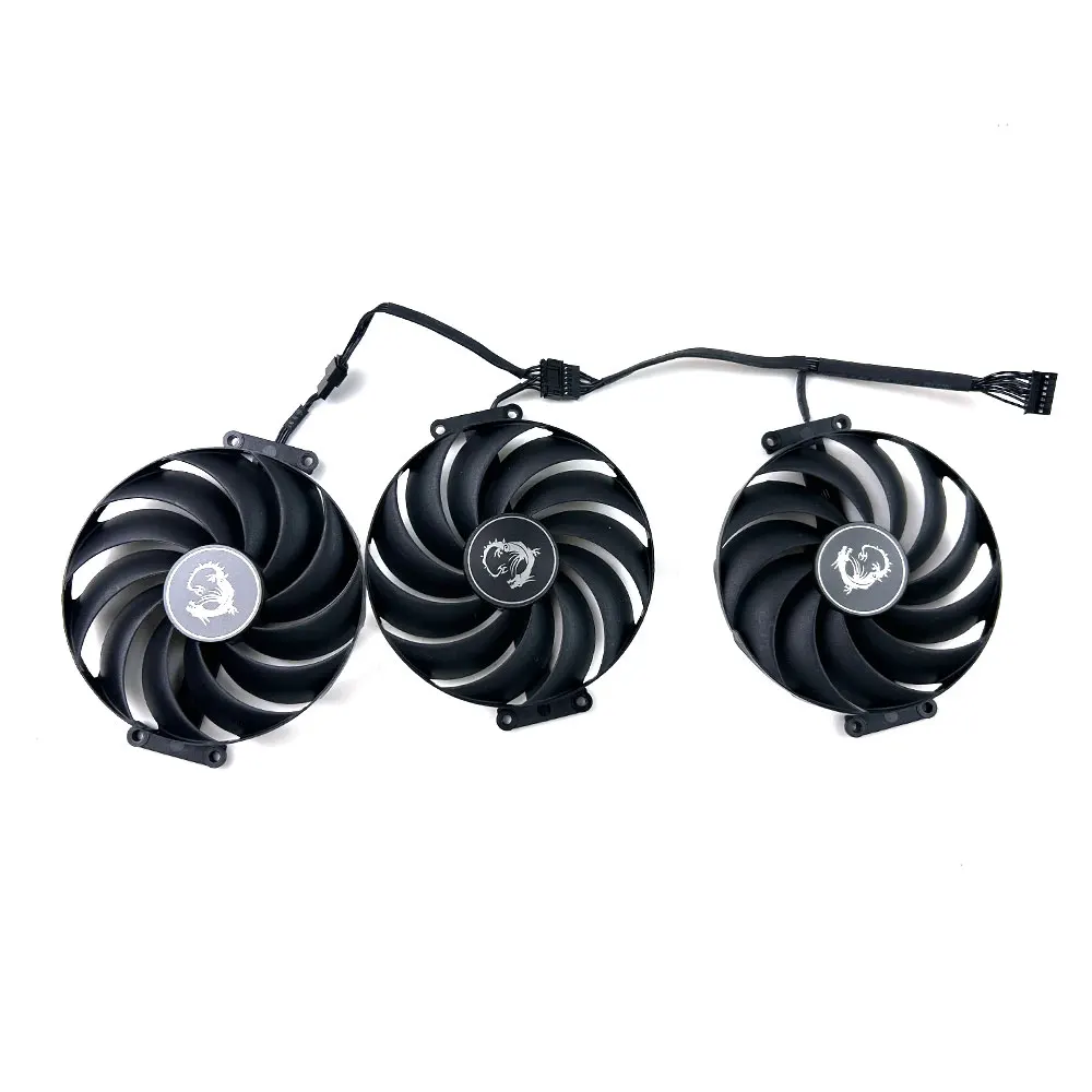 Cooling Fan 7pin FD10015M12D GPU FAN For ASUS  TUF Gaming Radeon RX7800XT 7700XT  OC Edition video card fans
