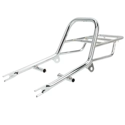 Motorcycle Rear Shelf Rear Luggage Case Holder Steel Alloy Chrome Plated Replacement for HONDA DAX ST70 CT70 ST90 ST50 CT50