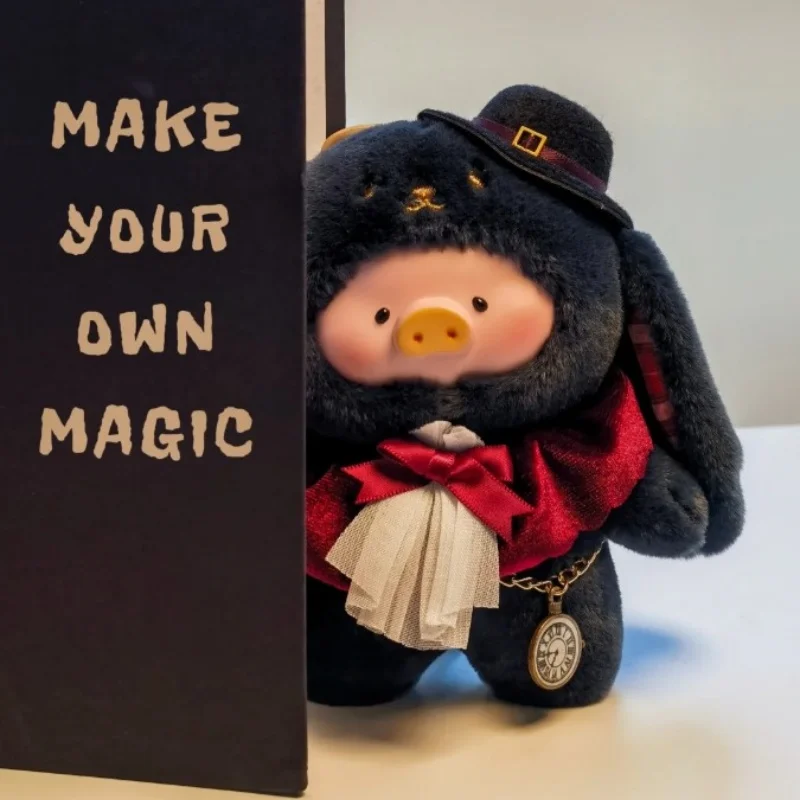 

Genuine Lulu The Piggy Magician Bunny Lulu Figure Series Model Hanging Card Vinyl Face Plush Exquisite Bag Pendant Decoration