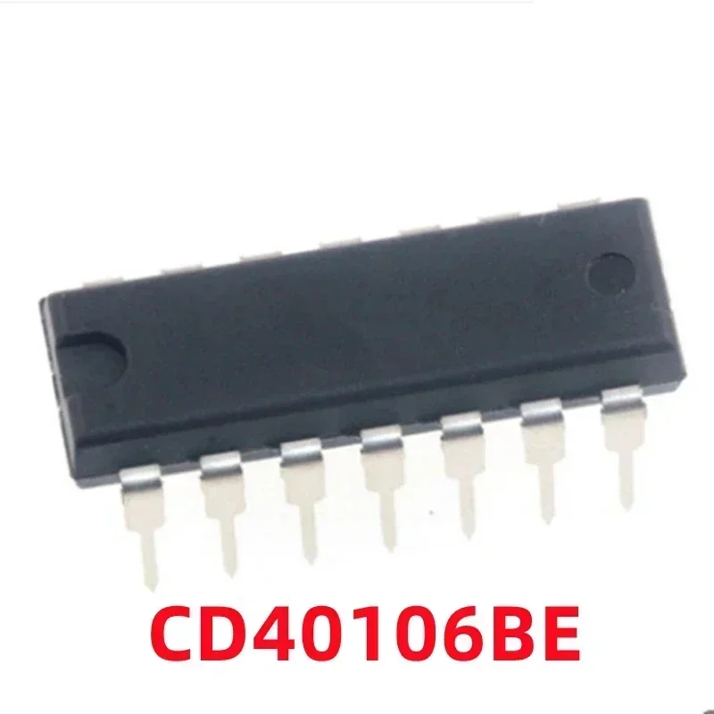 1PCS CD40106BE CD40106 Six Schmidt Trigger DIP-14 Original