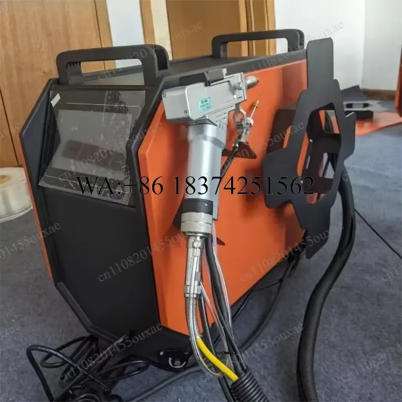 Wmwmnu 3 In 1 1500W Handheld Fiber Welding for Iron Aluminum Metal Welder