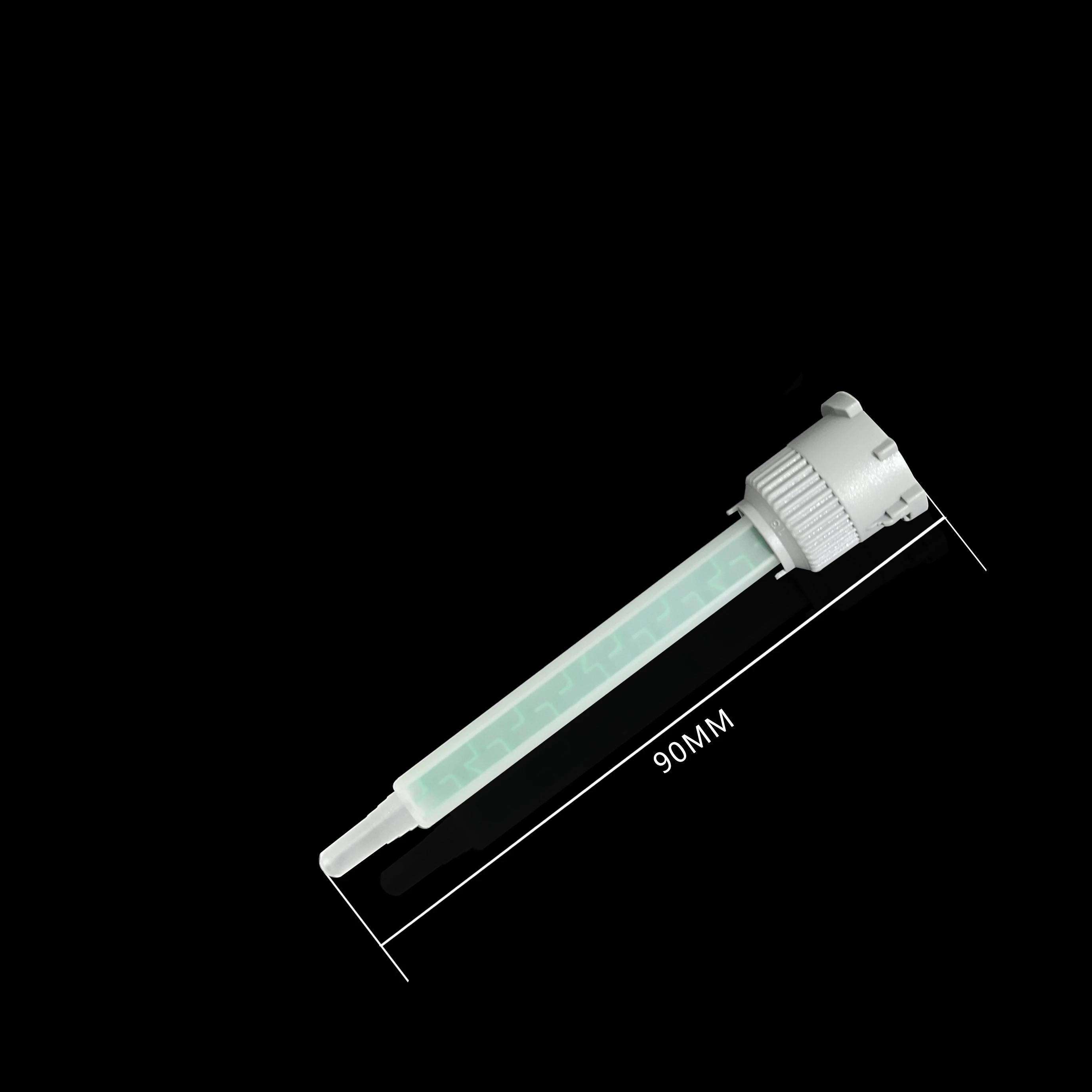 TZ-FB516L 1:1 & 2:1 FMB5-16L static ผสมหลอดเข็ม AB กาวหัวฉีดหัวสแควร์ผสมกาว dispensing nozzle