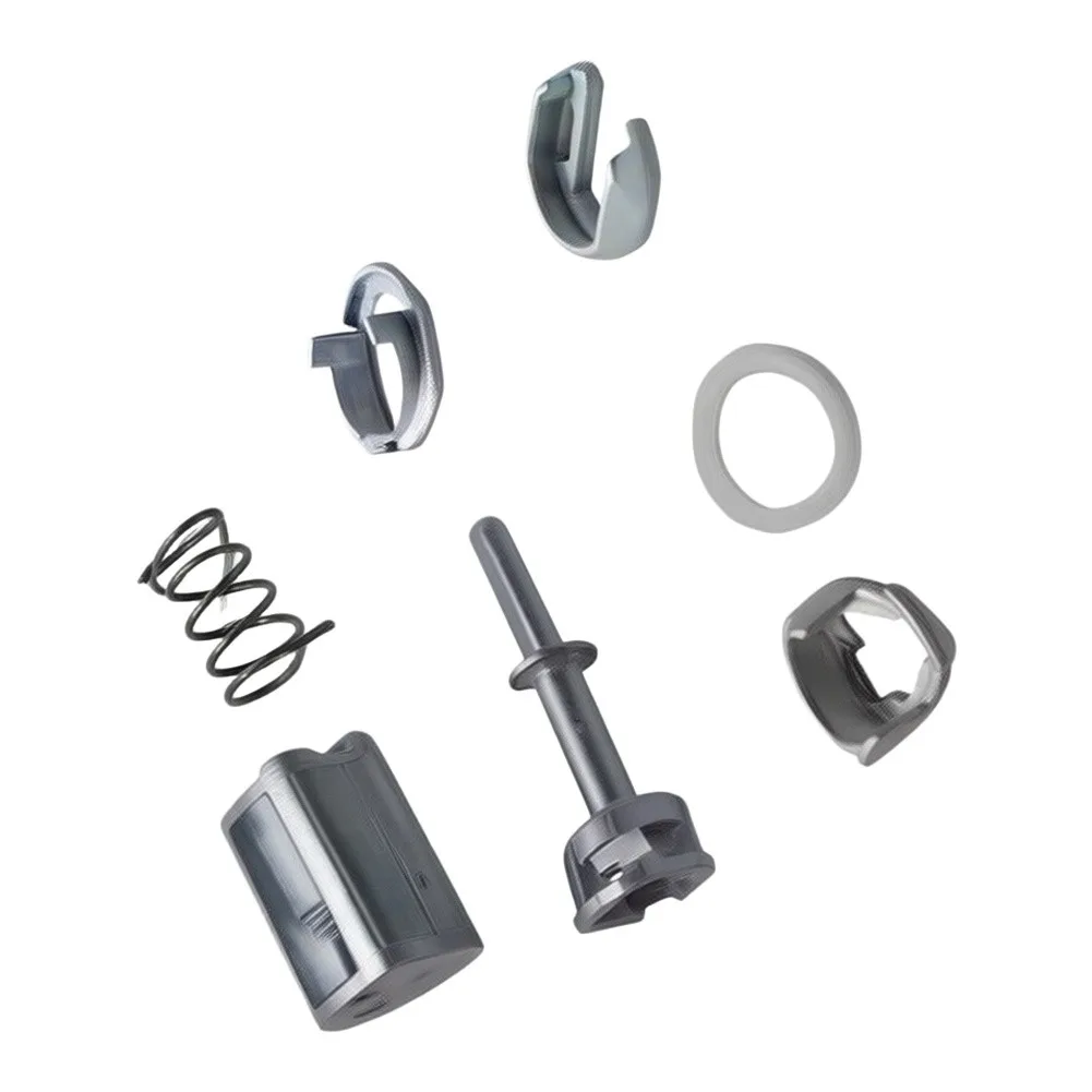 For Loose Cylinder Issues Lock Repair Set 7-piece Complete Set Non-deformation Material Smooth Locking Function