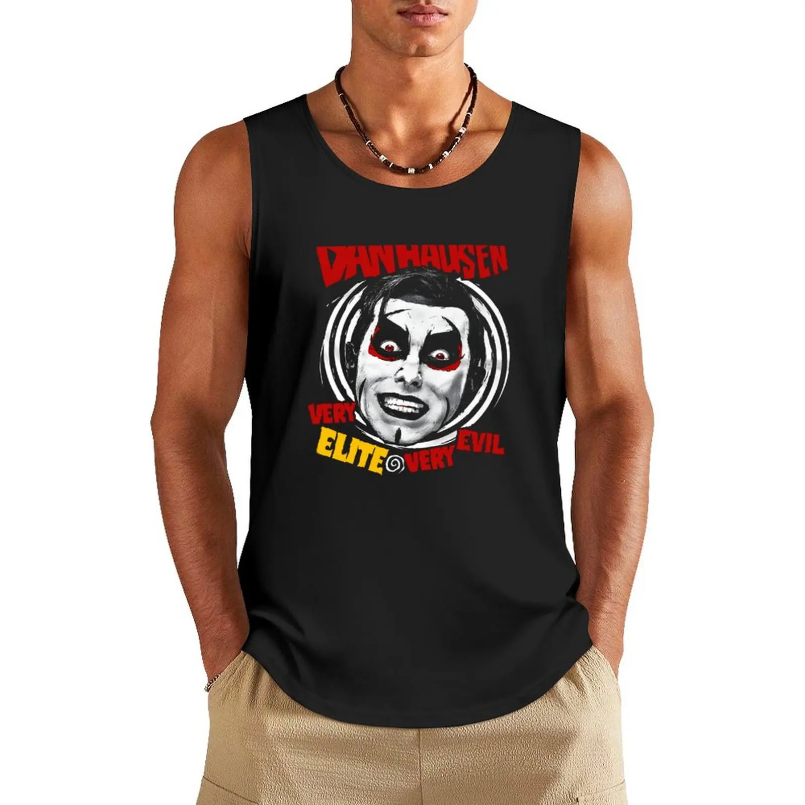 

Danhausen Very Elite, Very Evil Tank Top gym top sleeveless gym shirts male