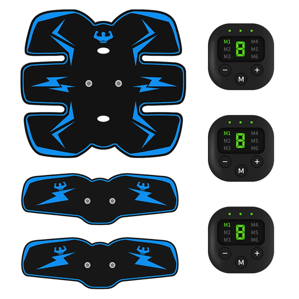 EMS Abdominal Belt Electrostimulation ABS Muscle Stimulator Hip Muscular Trainer Toner Home Gym Fitness Equipment Women Men