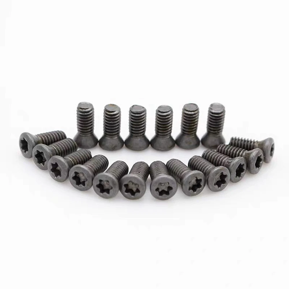 HOT m1.8 m2 m2.2 m2.5 m3 m3.5 m4 M5 M6 CNC Insert Torx Screw for Replaces Carbide Inserts CNC Lathe Tools holder