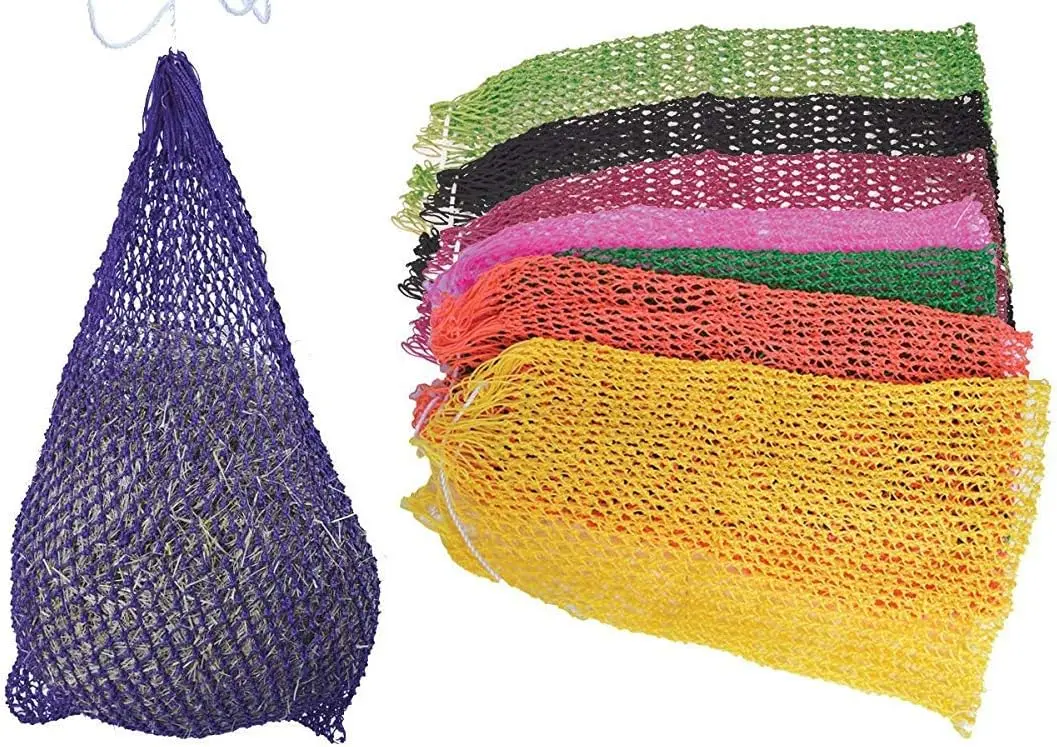 

Ultra Slow Feeder Hay Net for Horses, Controls Eating Speed, Durable Rope Design