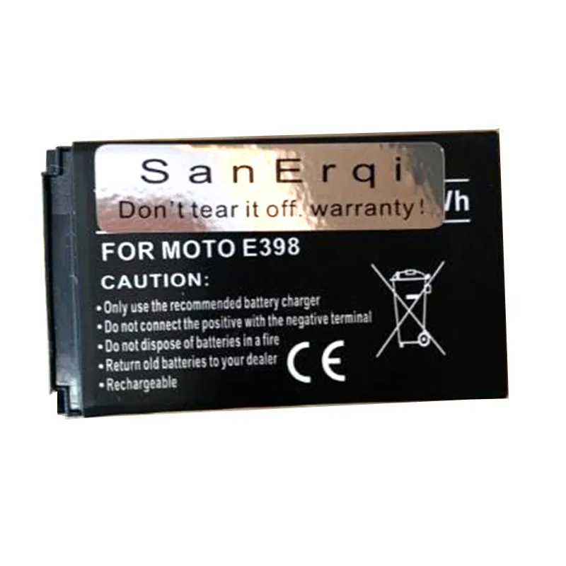 10 шт. аккумулятор для Motorola Battery SNN5588A 750 мАч C331 C341 C343 C353 E398 P280 T720 V65p аккумулятор