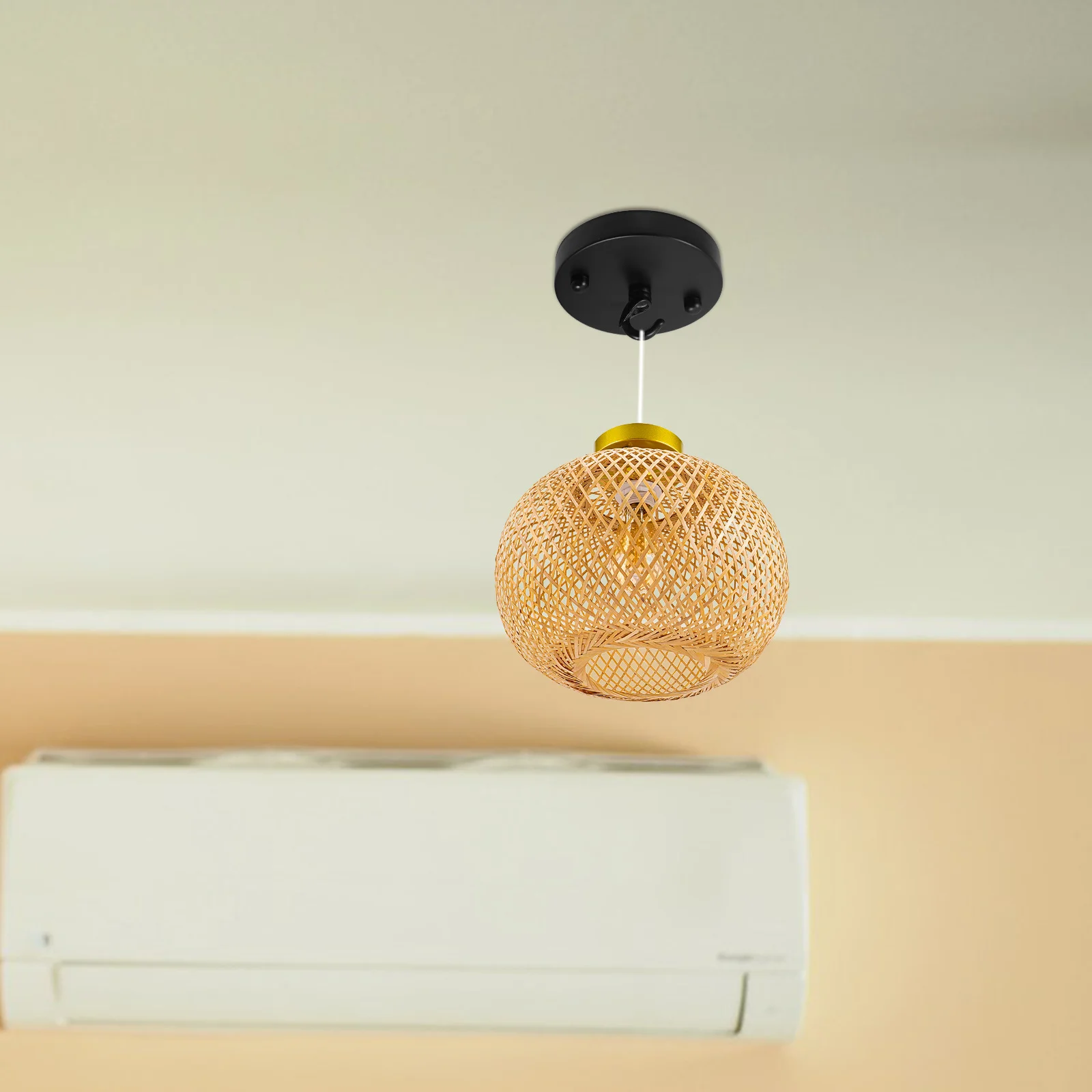 3Pcs Vintage Decorative Chandelier Cover Plate Iron Material Durable Easy Install Ceiling Light Canopy Fixture Mounting Bracket