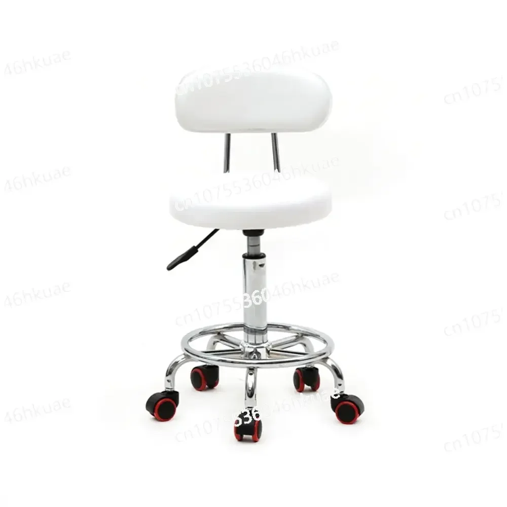 Modern Bar Stool chairs High Chair Adjustable Rotating Chair Swivel Stool PU Leather Dining Chair With Backrest