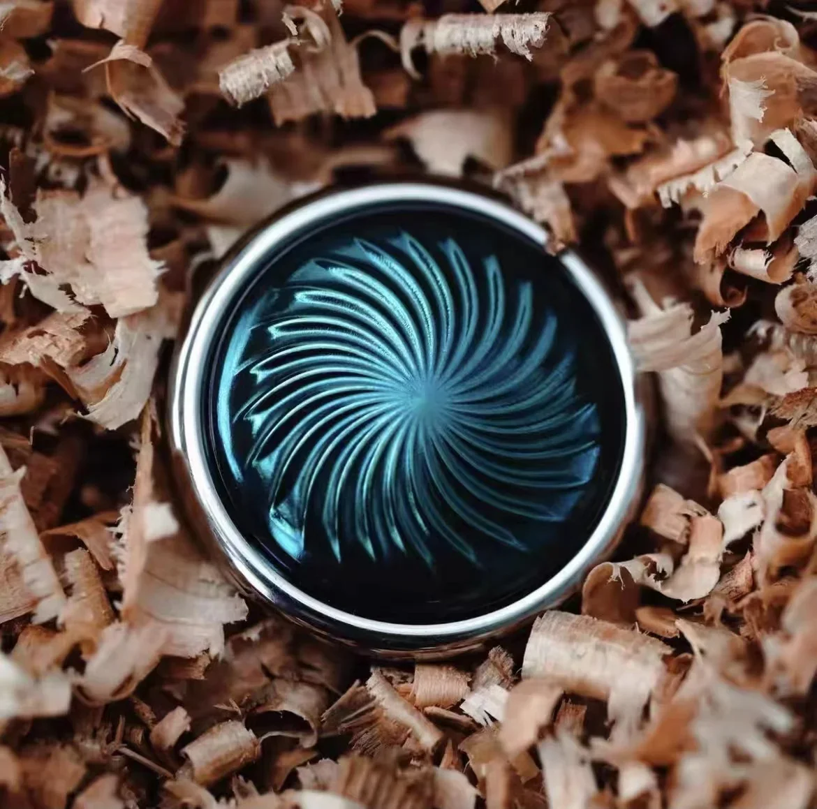 Dz TopC PPB Haptic Coin Fidget Push Slider Spinner Mechanical Structure Adult Metal Toy Decompression EDC Limit Edition