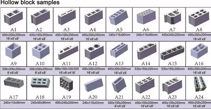 Fully Automatic Cement Brick Making Machine Concrete Paving Blocks Hollow Block Machine Price