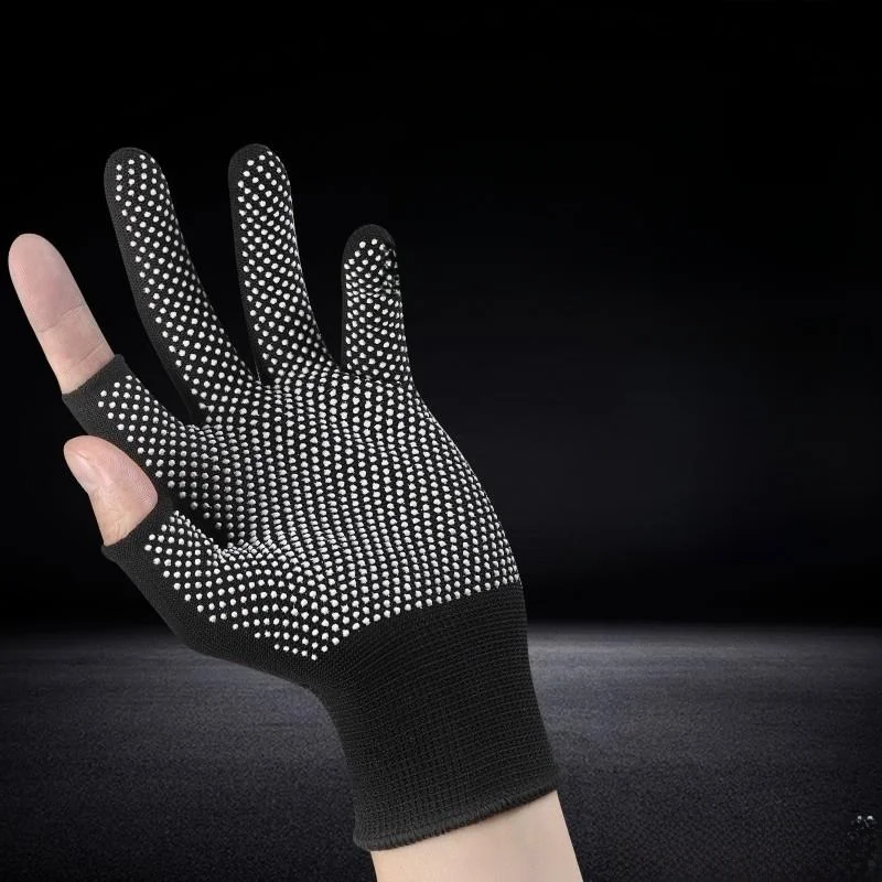 

Тонкие рабочие перчатки для мужчин и женщин, противоскользящие, для защиты рук, двухпальцевые, прочные, устойчивые к износу.