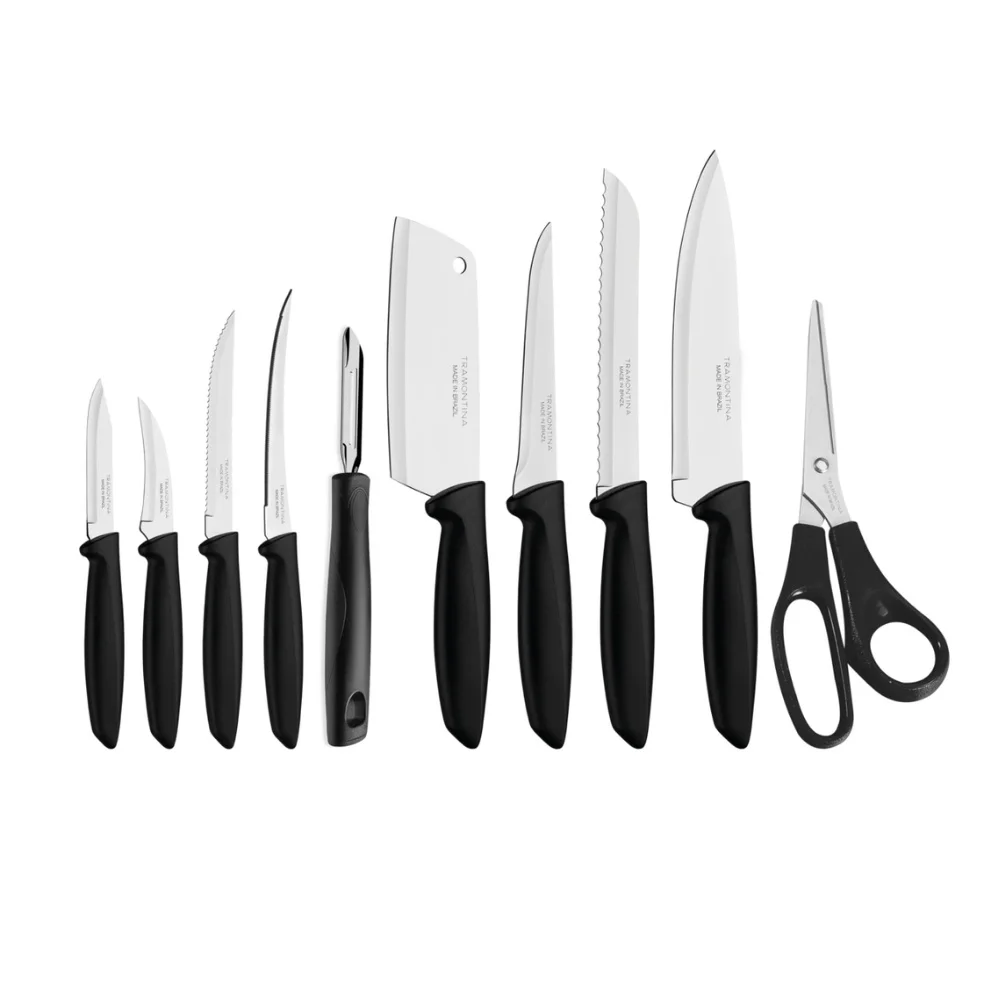 Knives Set Tramontina Plenus Stainless Steel Flooker-10 Pieces