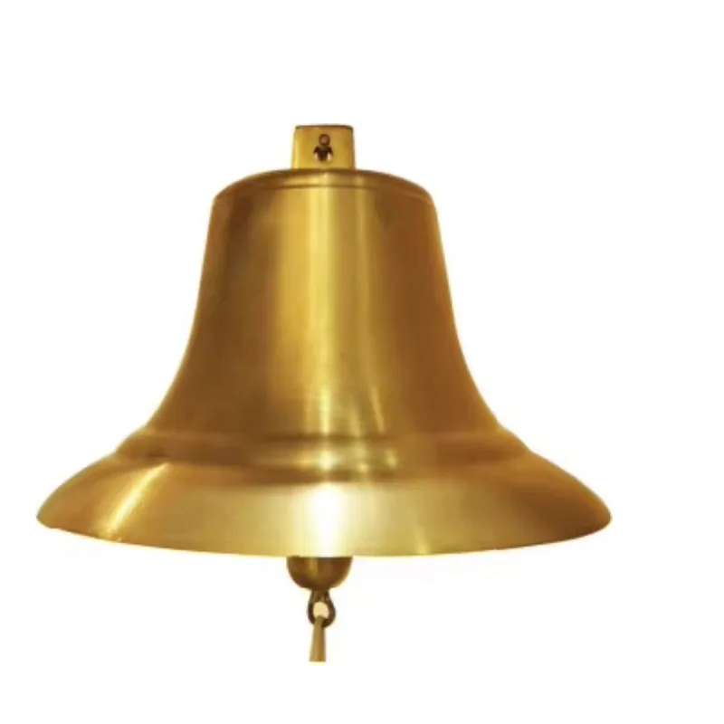 High-quality brass sunken pendant bell with polished surface