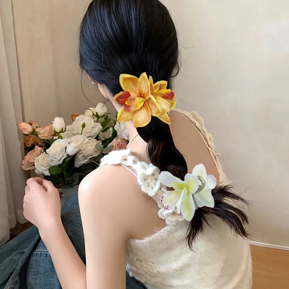 

Заколка для волос с тканевым цветком, заколка-уточка в морском стиле, заколка с искусственным цветком, украшение для волос в отпускном стиле, заколка в богемном стиле, летняя заколка для волос