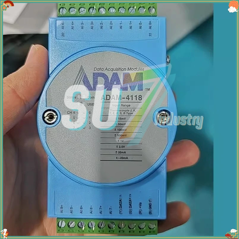 ADAM-4118 8-way thermocouple input module with Modbus Brand new original stock in stock