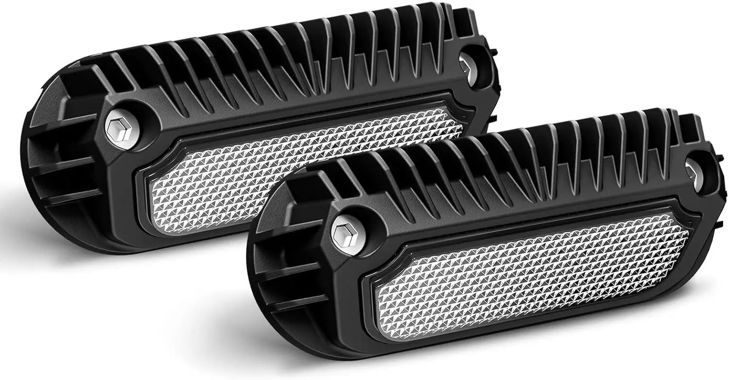 LED RV Porch Light,  800 Lumen Black Lighting Fixture Kit Replacement for RVs Trailers Campers