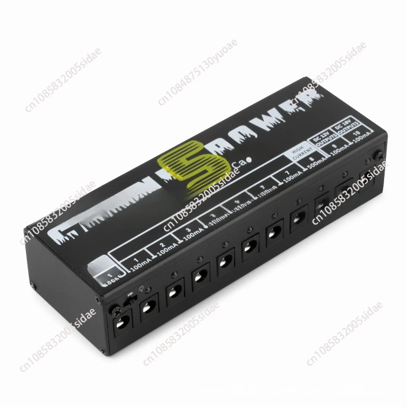 CP-05 10 Output Port Single Block Effects Power Supply 9V 12V 18V Pedal Power Supply