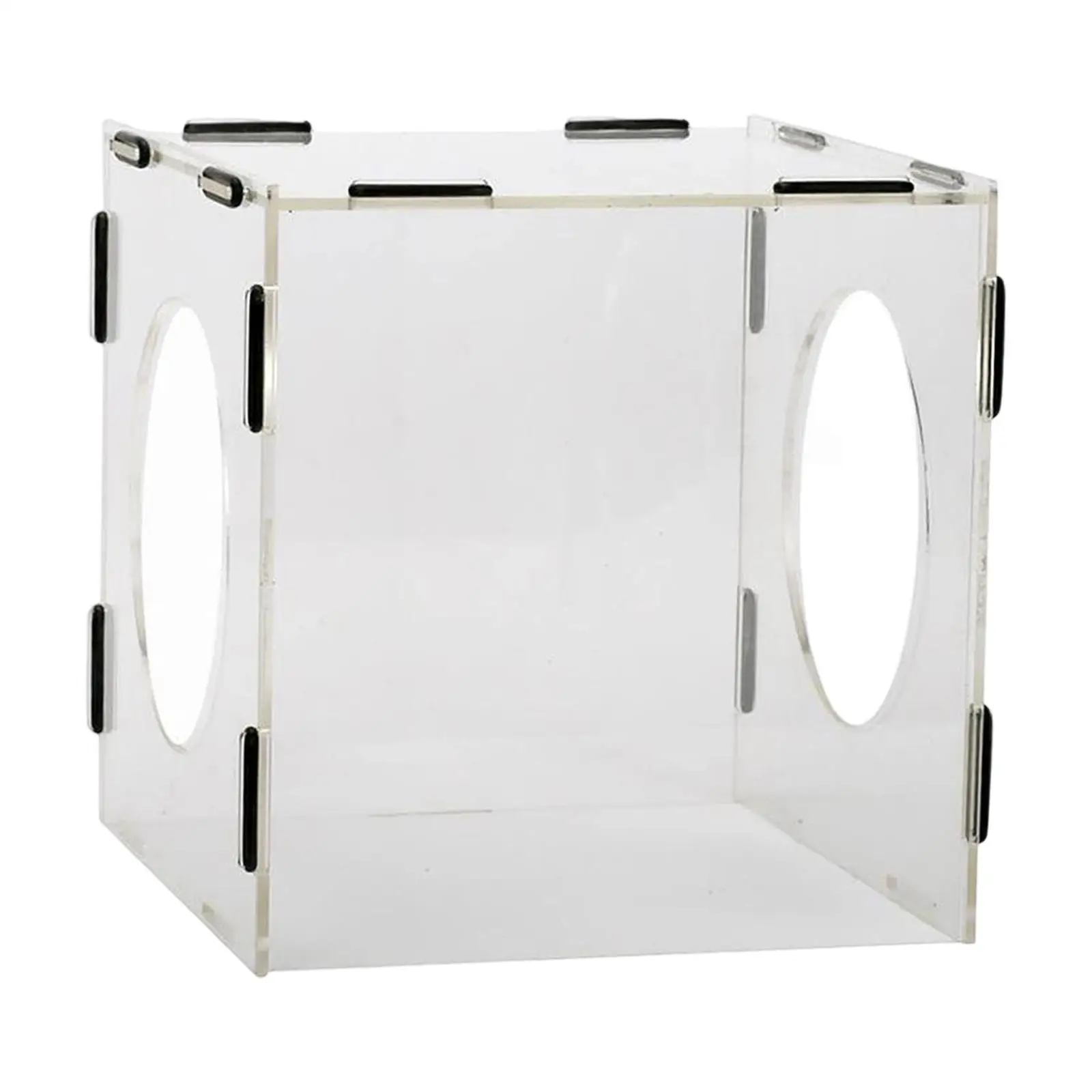 Transparent Acrylic Buffing Dust Hood Enclosure Grinding Cover Case for DIY Table Polishing and Safety