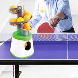 Tennis ball machine,table tennis training robot ball machine,Ping Pong Practice Automatic Ball Launcher Kids Beginners