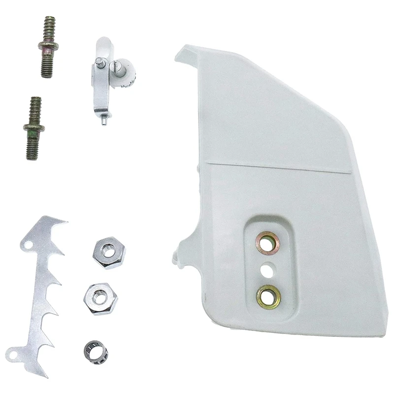 

Гвоздь бампера + крышка звездочки + болт/гайка + натяжитель цепи + подшипник для бензопилы MS170 MS180 MS210 MS230 MS250