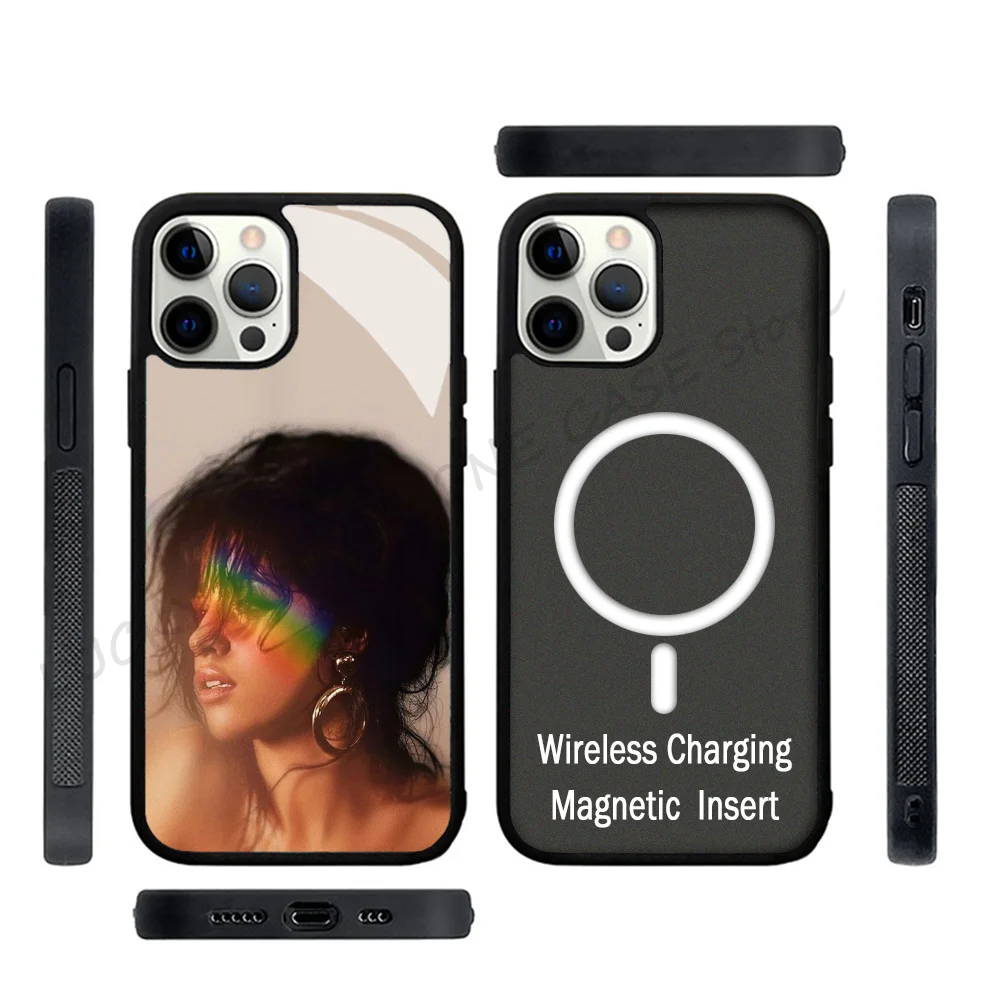 

Singer Phone Case Strong Magnetic For IPhone 15 14 13 Pro Max 11 12 Mini C-Camila Cabello For Magsafe