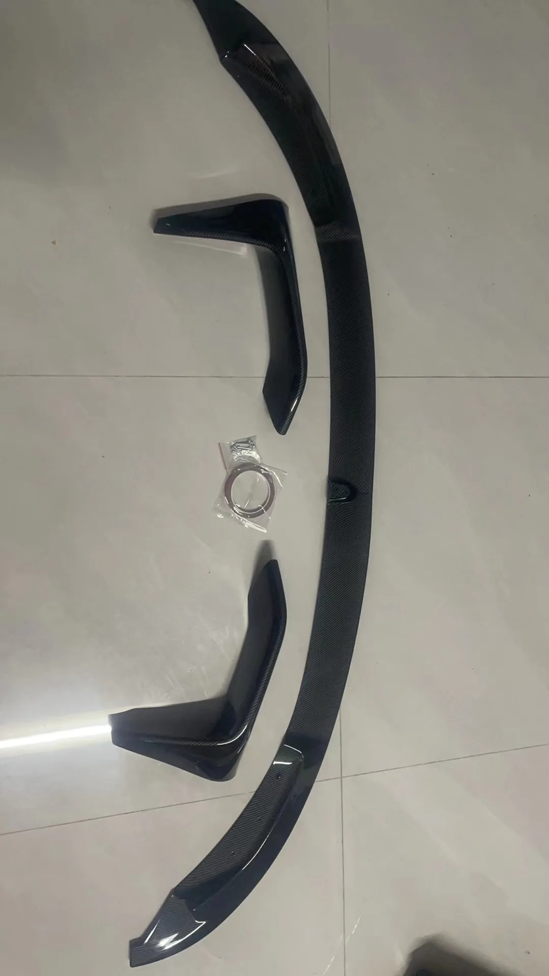High Quality ABS Car Lower Front Bmuper Lip Spoiler for BMW M3 F80 M4 F82 MP Style·2014-2020 Glossy Black Accessories Body Kits
