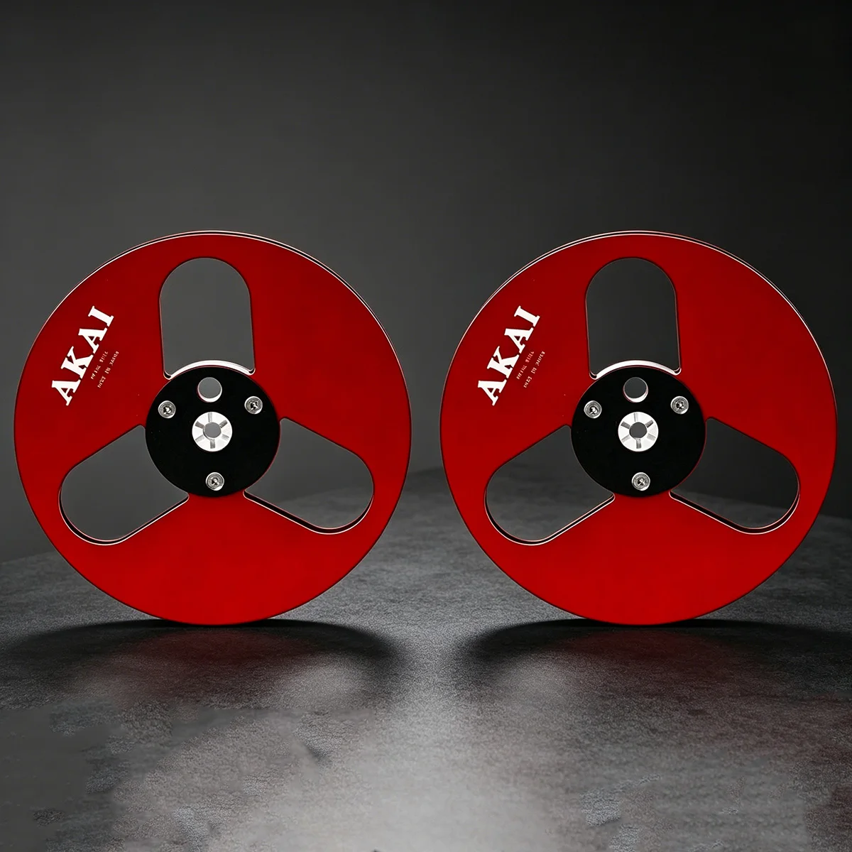 Szpula aluminiowa 7" X 1/4" do magnetofonów szpulowych, kompatybilna z AKAI, nowe puste części do nagrywania audio. — zdjęcie produktu 2