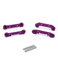 Upgraded Metal Reinforced Rocker Arm Replacement Kit For Wltoys 124017 124019 124016 124018 144001 144002 RC Car parts