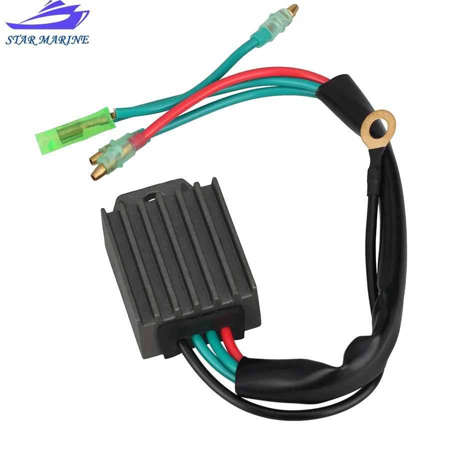 6H2-81960-10-00 6H2819601000 Voltage Regulator Compatible With Yamaha Engines 2000-2006 2007 2008 2009 2010