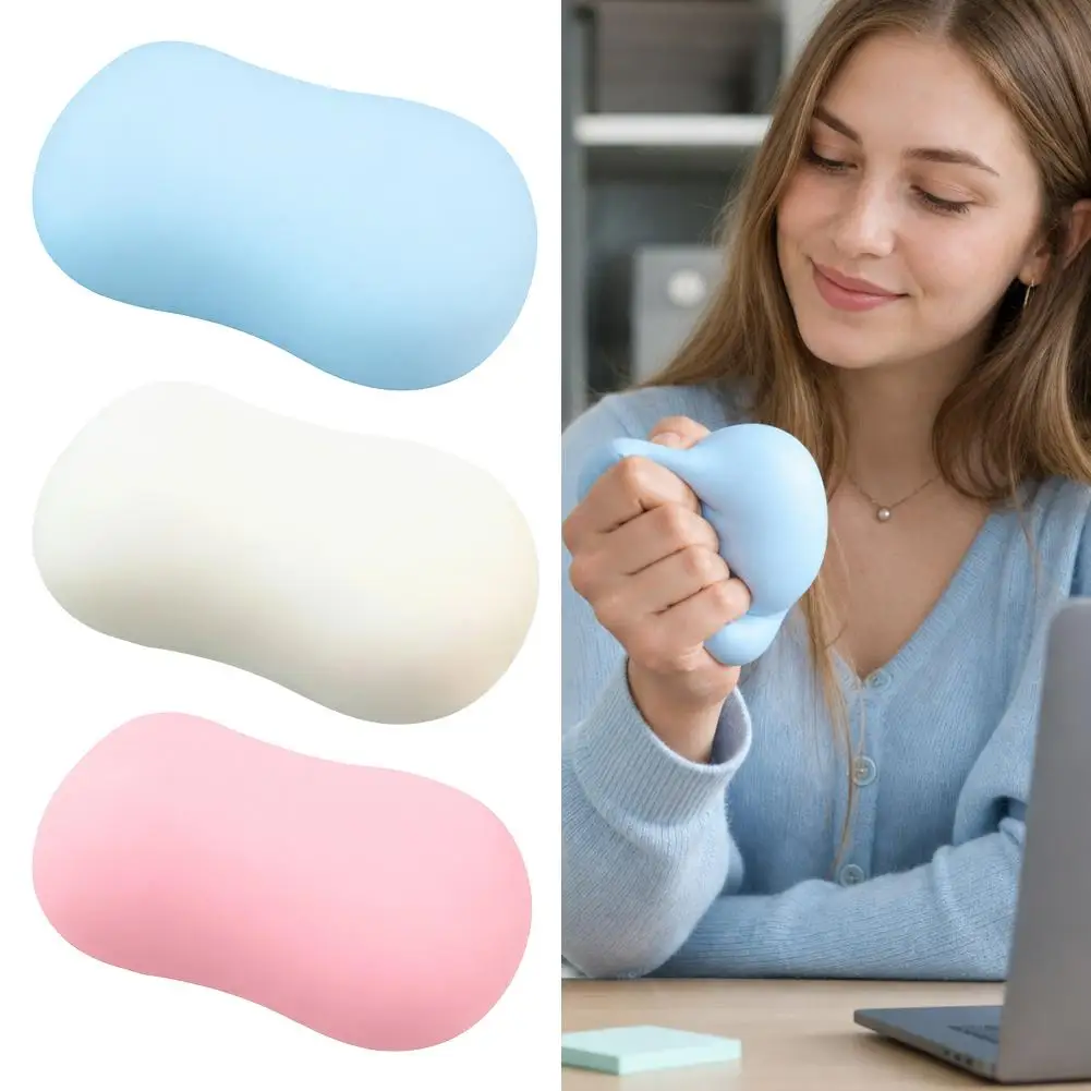 Nouvelle Boule de Savon Anti-Stress, Jouet Sensoriel à Presser, Boule Ronde à Effet Croquant, Jouets ASMR Anti-Stress pour Adultes