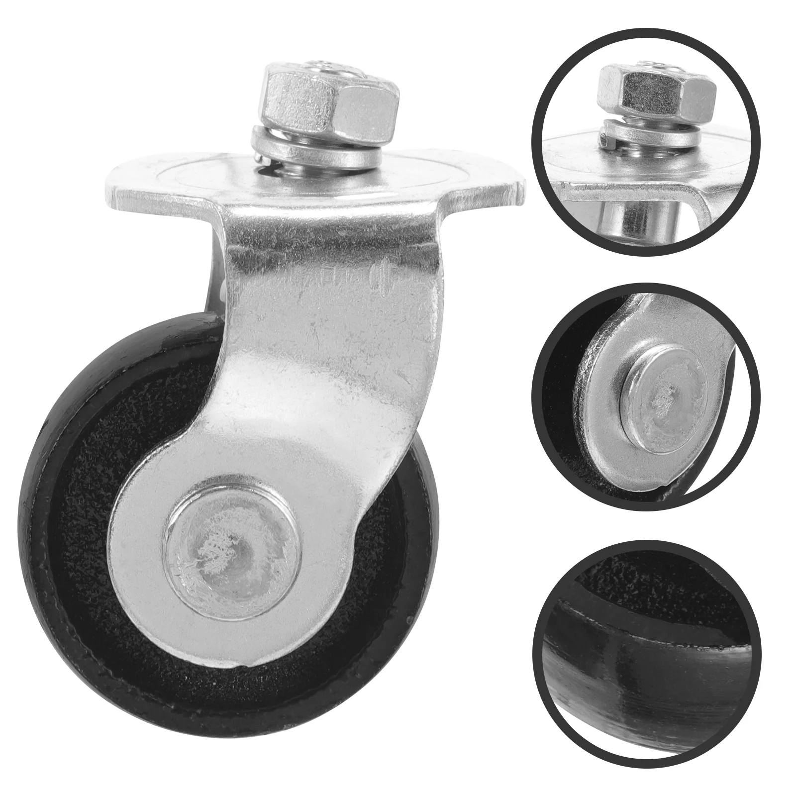 Heavy Jack Front Wheel Wheeled Cart Electric Steel Replacement Horizontal Casters