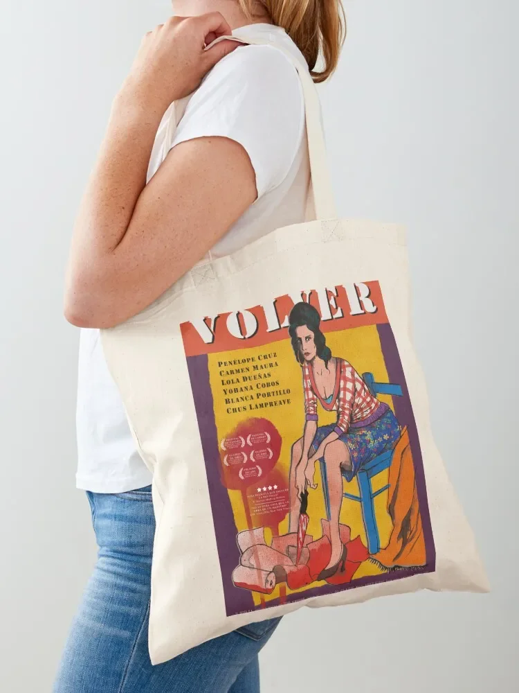 Volver (Pedro Almodóvar) Tote Bag Cloth bags large size bags Women's tote bag