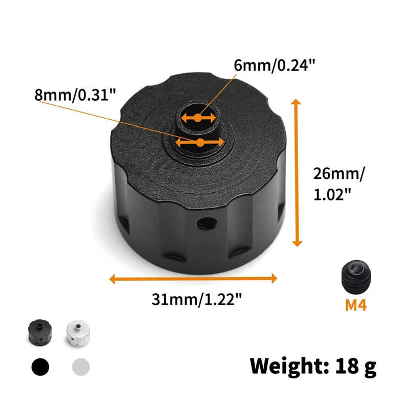 BAAA-메탈 차동 케이스 차동 케이스 하우징 336146   1/8 FS 레이싱 포커스 탱크 E-Hacker RC 자동차 업그레이드 부품, 2