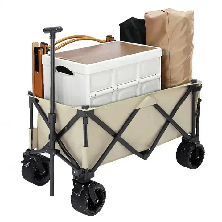 Trolley Folding Electric Camping Foldable Cart Shopping Outdoor Wagon Hand Off Road Trailers Luggage Portable Picnic Camp Traile