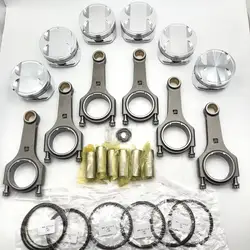 1JZ Forged Piston And Connecting Rod For Toyota Supra 1JZGTE Rod Length 125.2mm