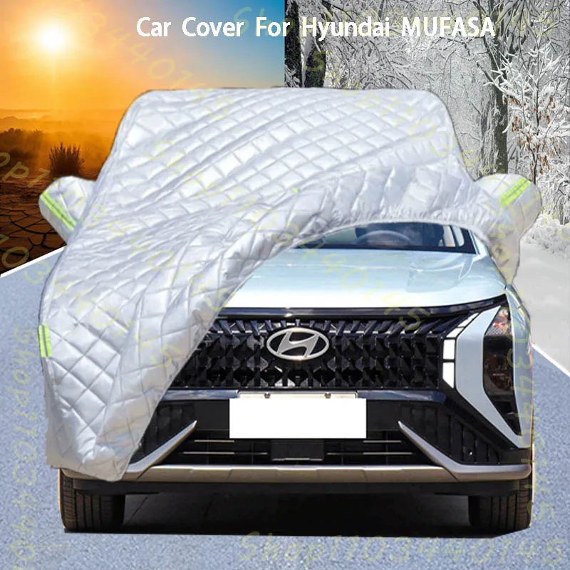 

Для автомобильного чехла HYUNDAI MUFASA обеспечивает защита от града, защита от царапин, предотвращает отслаивание краски. Устойчивость к дождю и снегу.