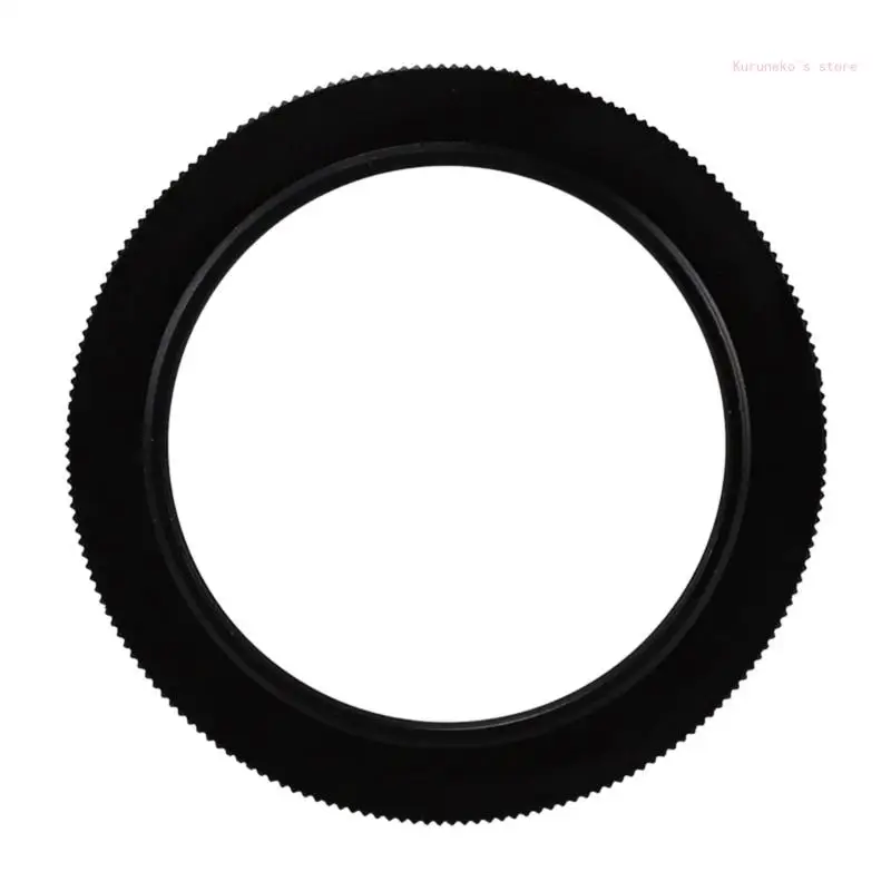 อะแดปเตอร์ที่สะดวกสำหรับ M48 M54 วงแหวนอะแดปเตอร์ด้ายสีดำสำหรับกล้องกล้องจุลทรรศน์