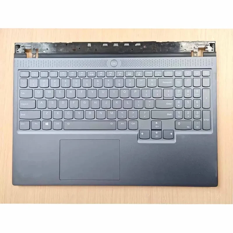 Original Used Top Case for Lenovo Legion Y9000K Y750-15 Legion 7 15IMH05 2020 Laptop C Cover Keyboard and Palmrest Assembly
