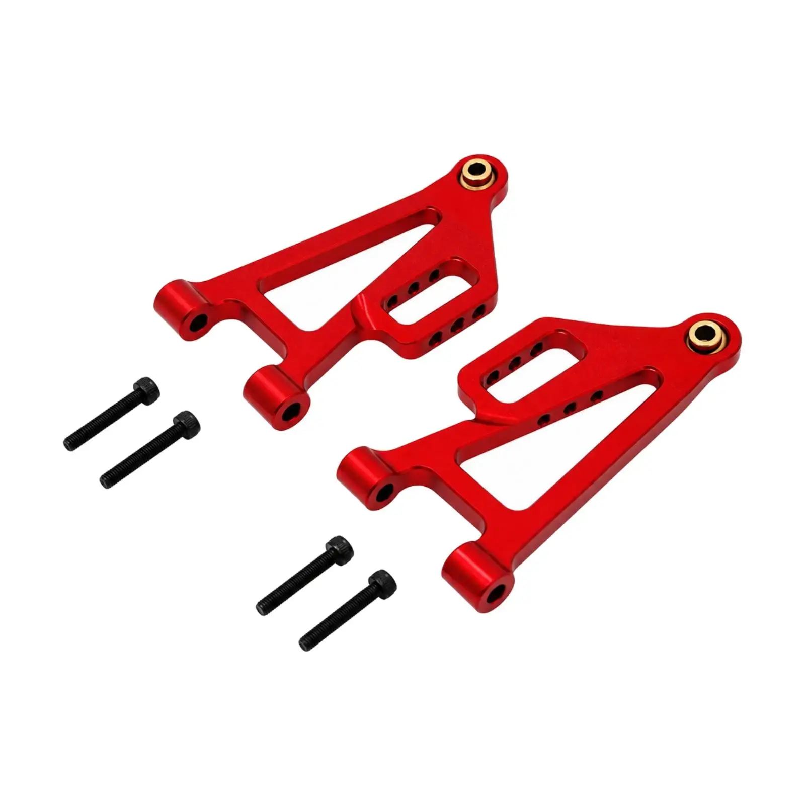 1:14 RC Car Hanging Arms Lightweight Front Lower Hanging Arms Front Lower Arm Set with Mounting Screws Anodized