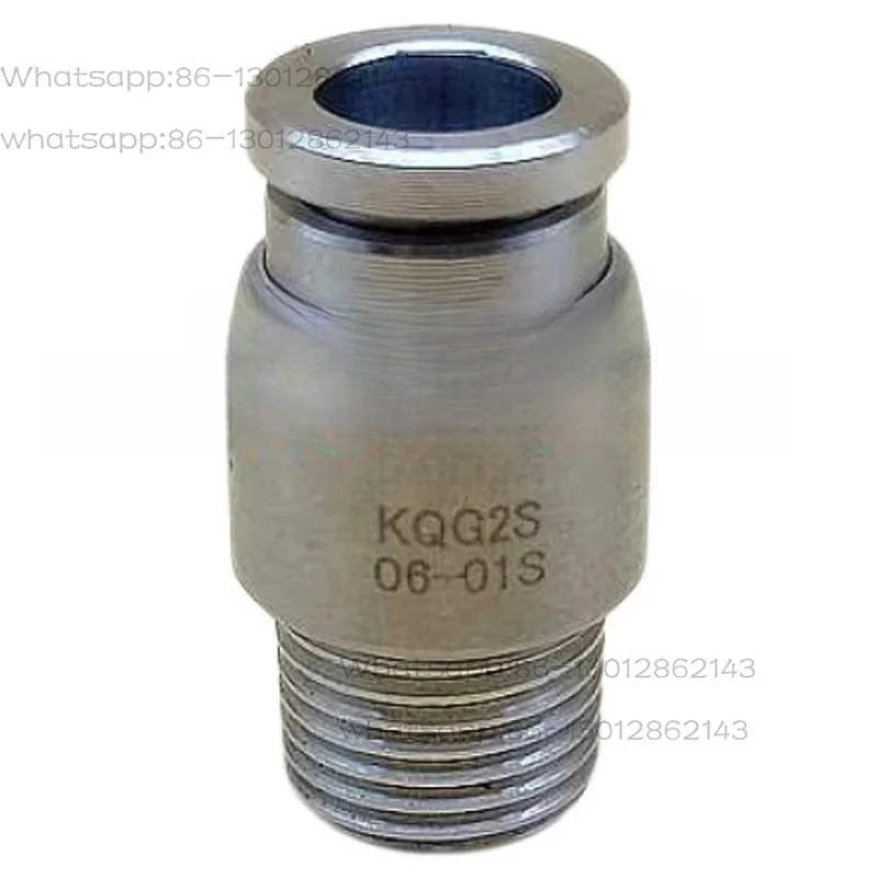 10pcs  KQB2S04-06 08 10 12-01S 02S 03S 04S-M5  metal hexagonal quick connector