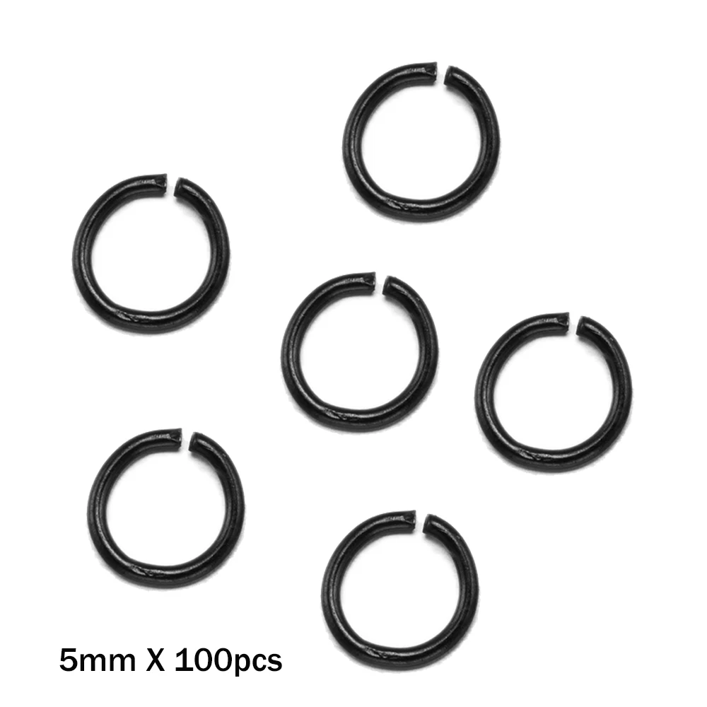 200/50 stücke 4/5/6/7/8/9/10mm Edelstahl-Bieger inge & Spalt ring für die Schmuck herstellung DIY Schmuck Befunde Schmuck zubehör