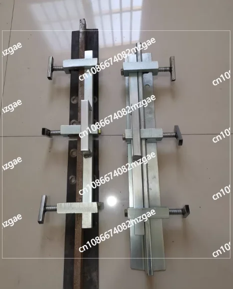 Elevator guide rail straightening tooling Keep the guide rail vertical tooling