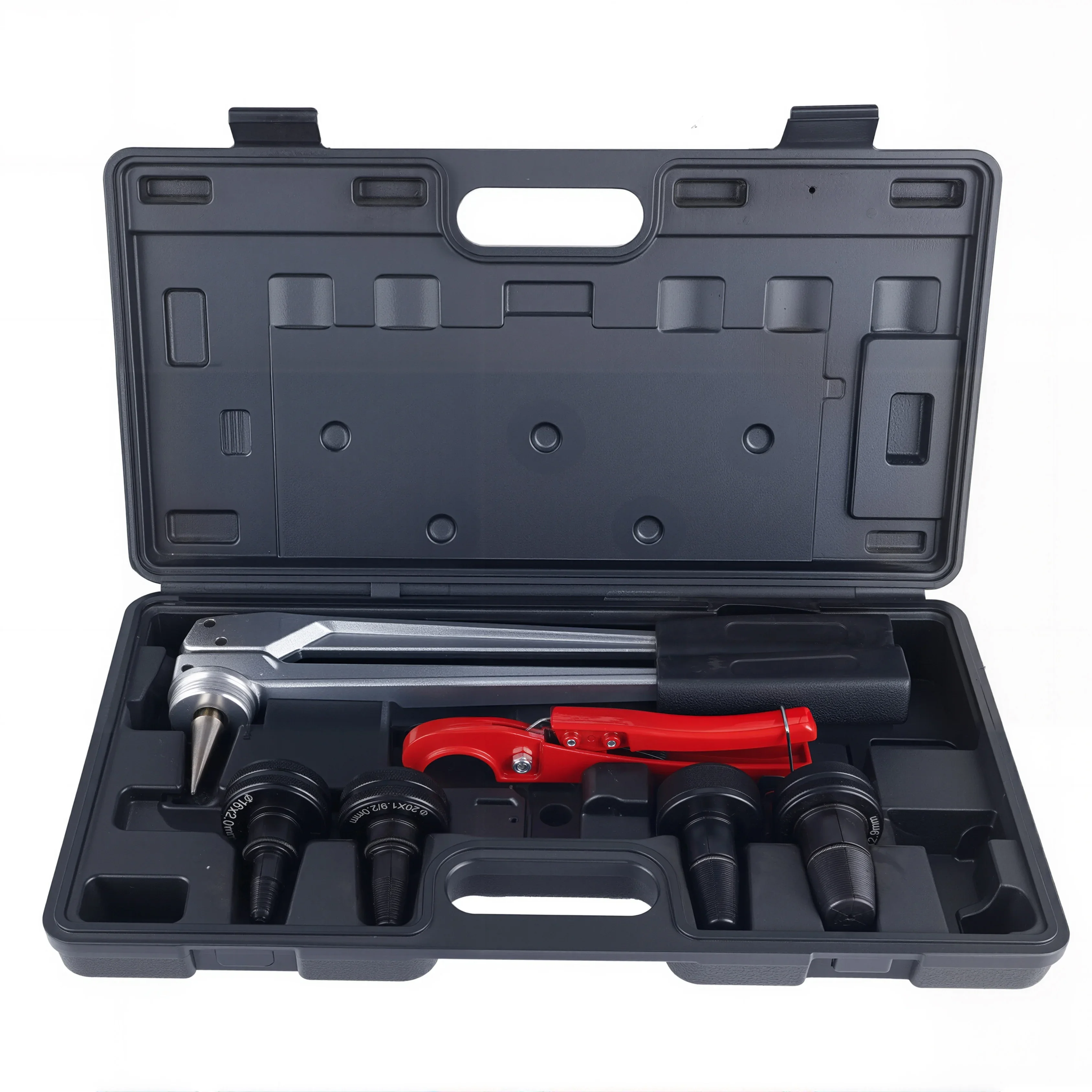 เครื่องมือขยายท่อ PEX แบบแมนนวลมาตรฐาน PEX-1632E ทำจากเหล็ก สำหรับขยายท่อและระบบประปา