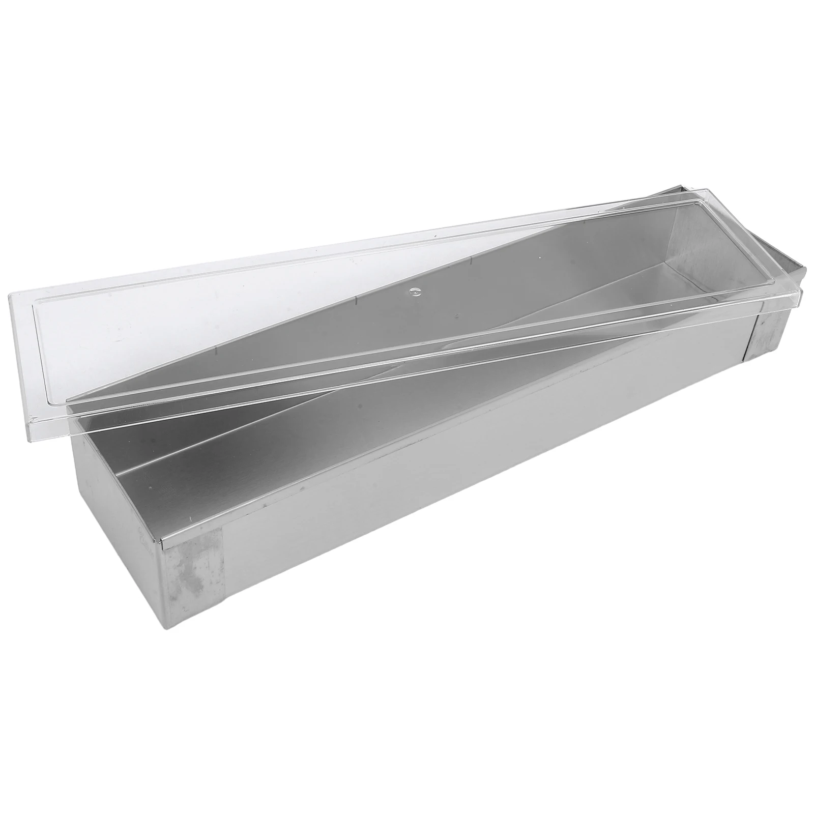 

Stainless Steel Baking Mold Rectangular Cake Pan Bread Loaf Tray High Temp Resistant Precision Measurement for Dessert