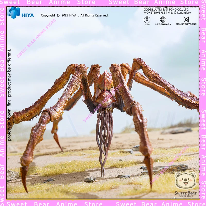 Em estoque hiya godzilla x kong o novo império hiper articulado scylla figura de ação anime modelo brinquedos boneca de mesa colecionáveis