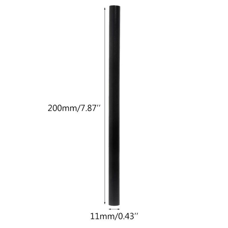 Imagem -04 - Cola Quente Bastão Preto Adesivo Alto 11 mm para Artesanato Faça Você Mesmo Ferramenta Reparo Brinquedos M6cf Peças